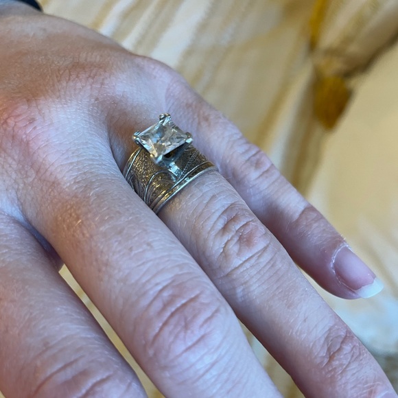 Western Wedding Ring size 6 - Picture 3 of 4